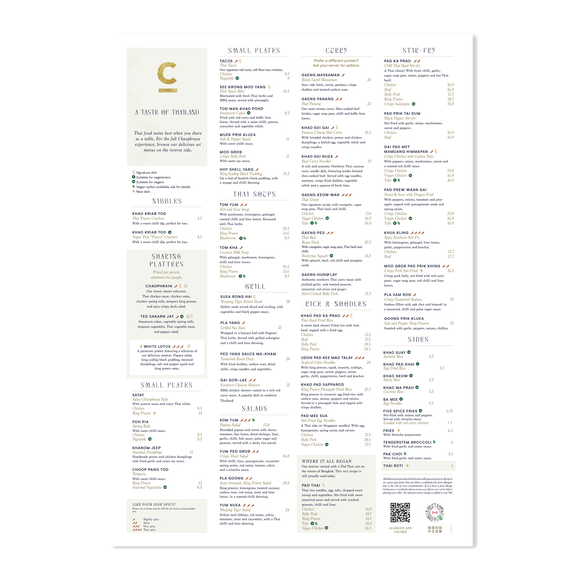 External Menu Boards
