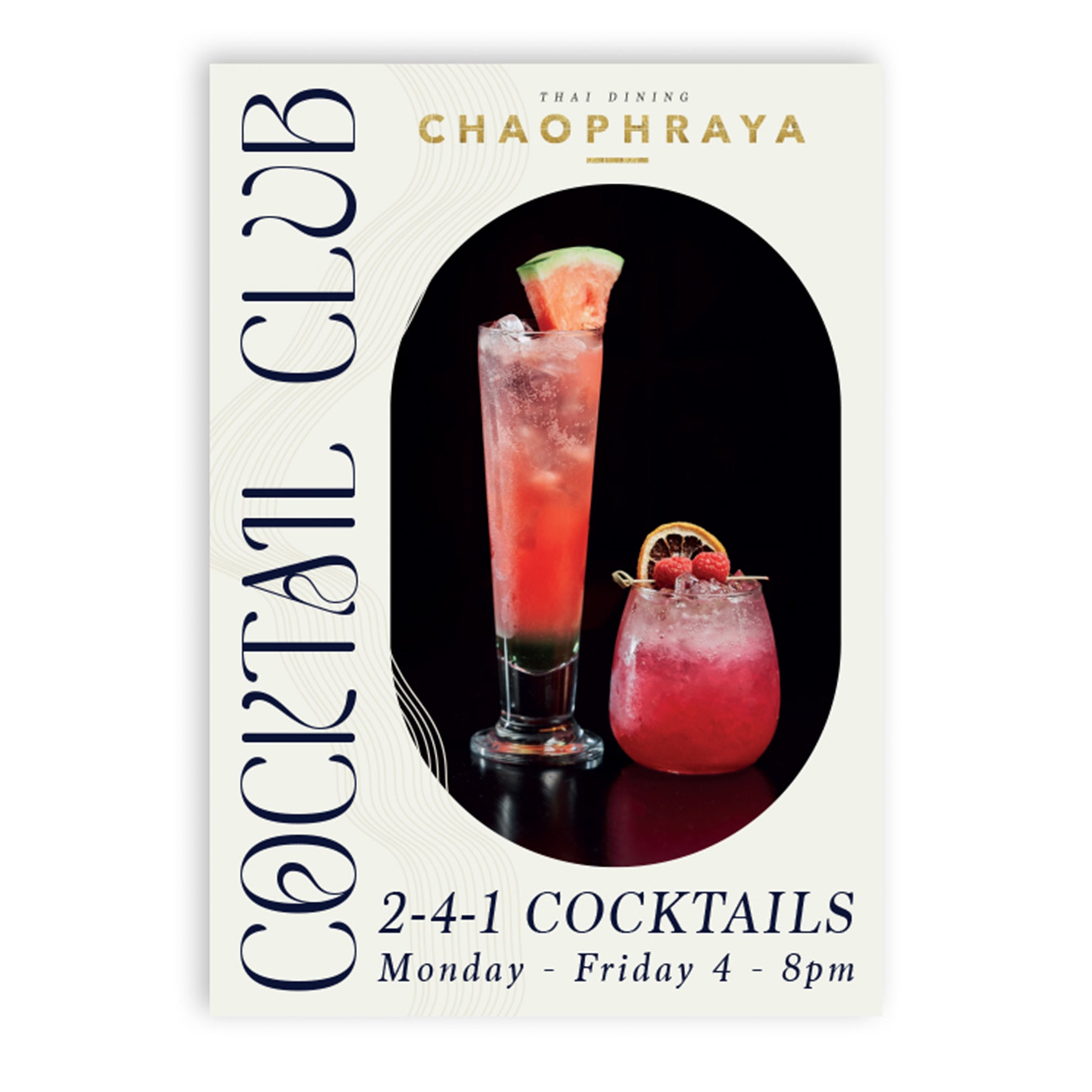Cocktail Club 2-4-1 Poster