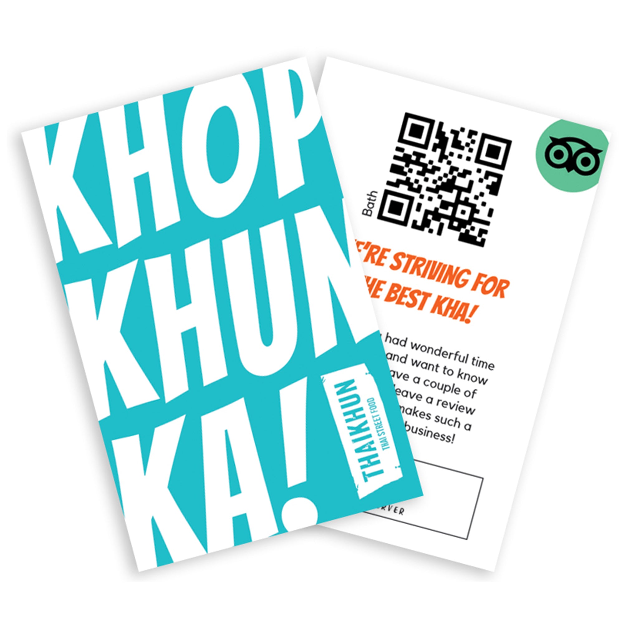 Thaikhun Trip Advisor Cards