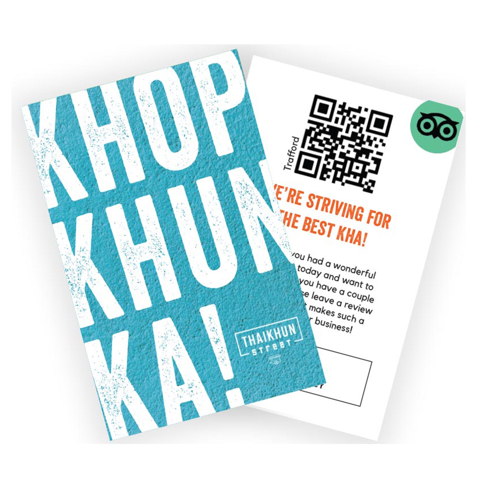 TK Street Trip Advisor Cards