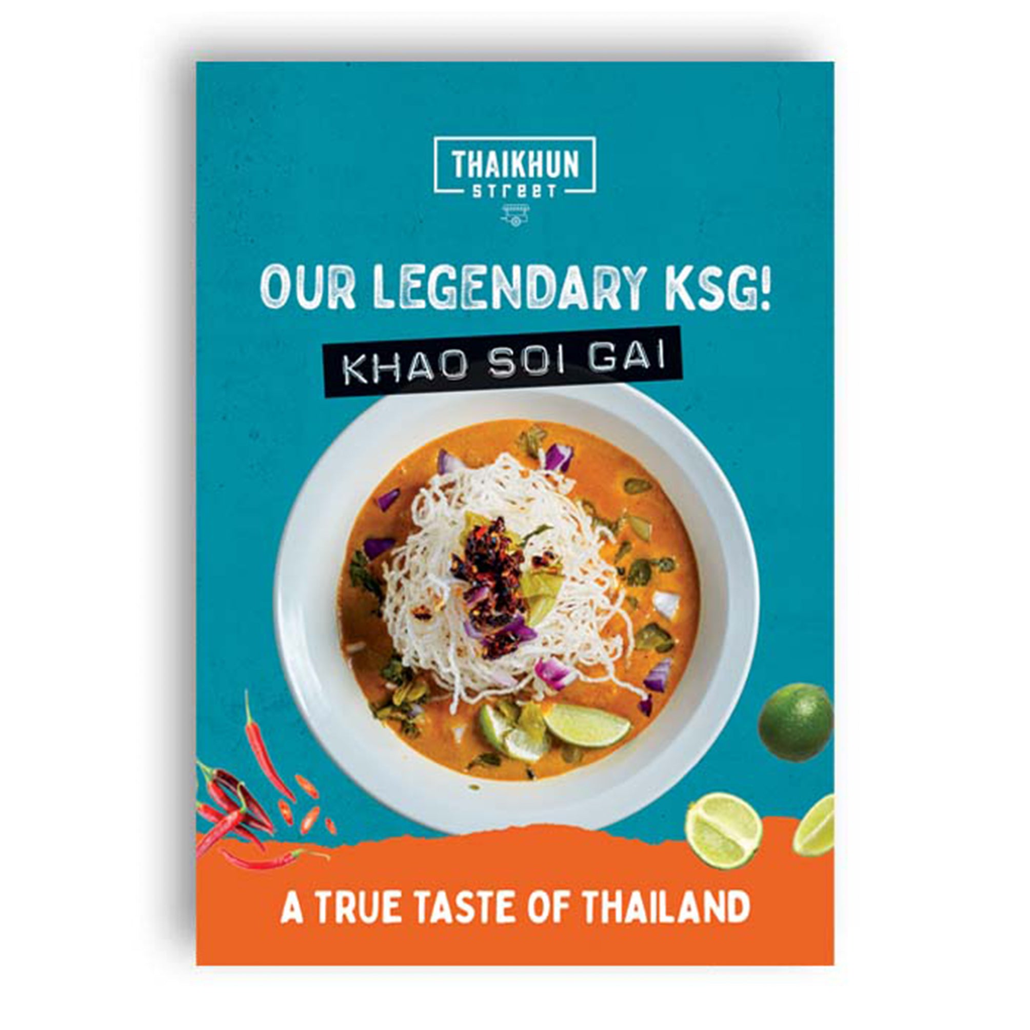 TK Street Khao Soi Gai Poster