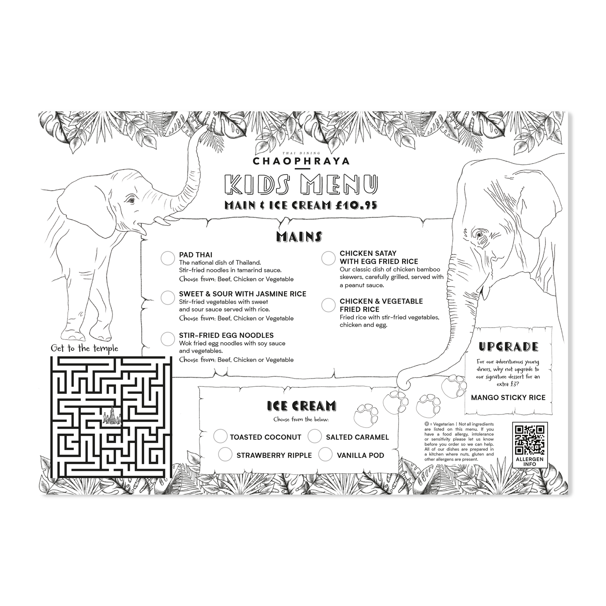 Kids Menu