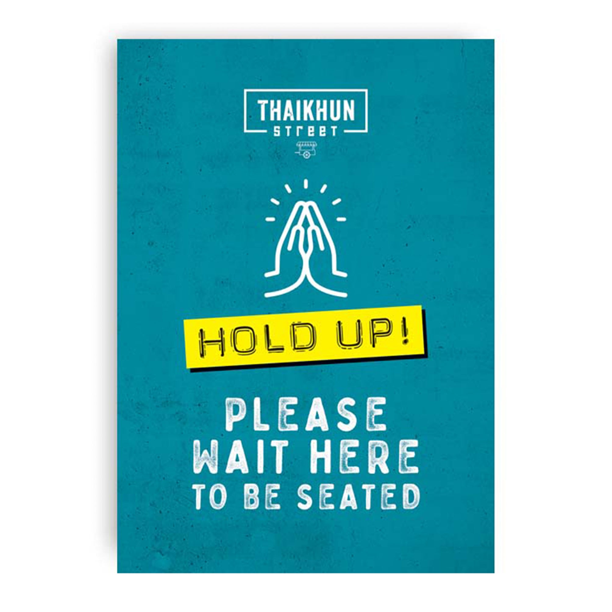 TK Street Wait Poster
