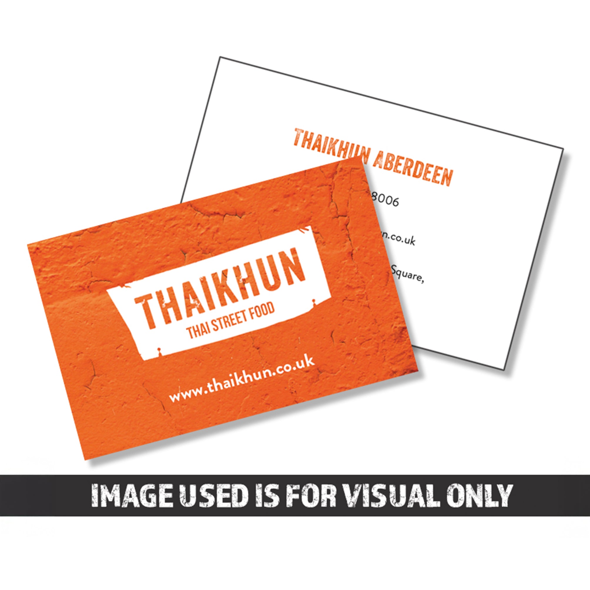 Thaikhun Restaurant Card