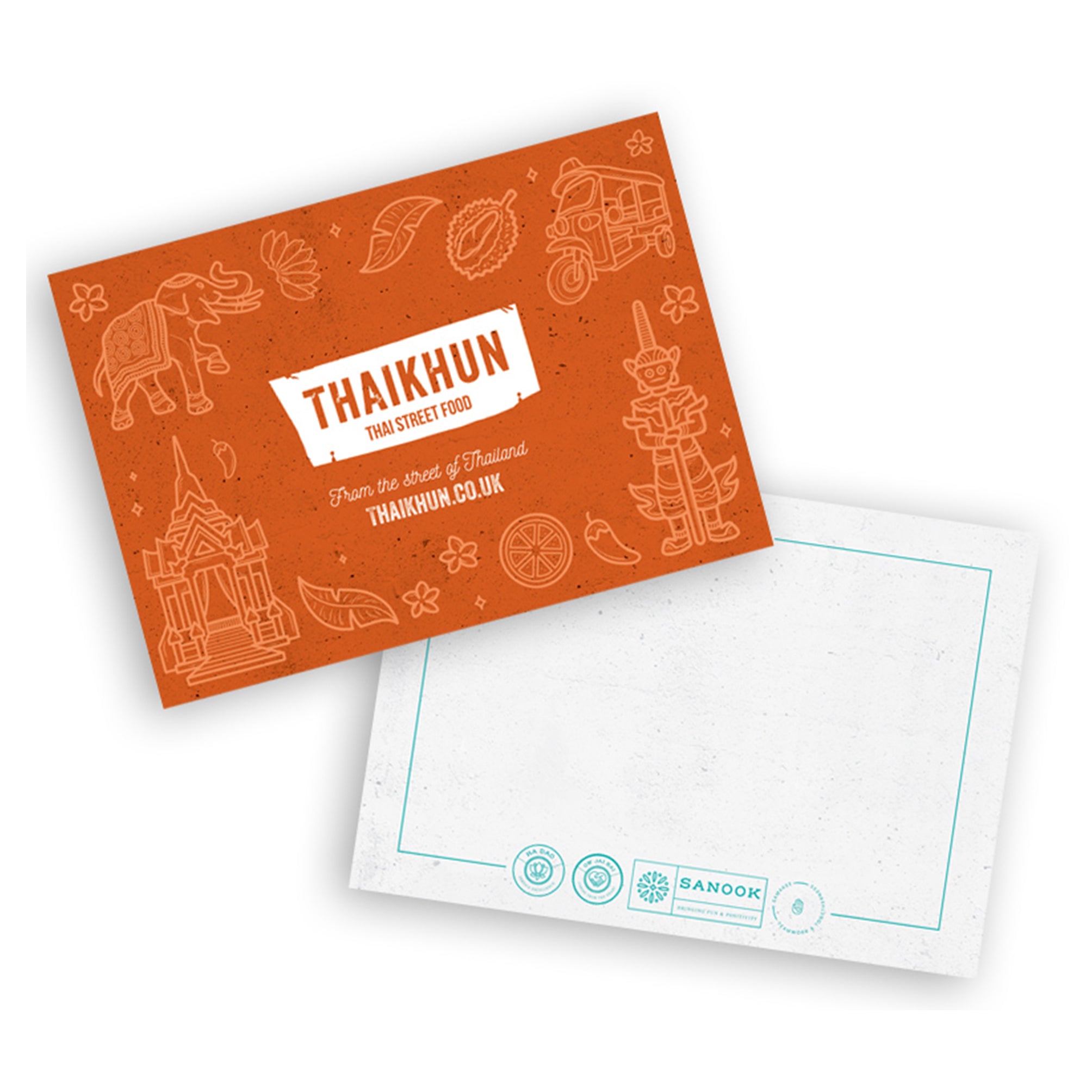 Thaikhun A6 Postcards