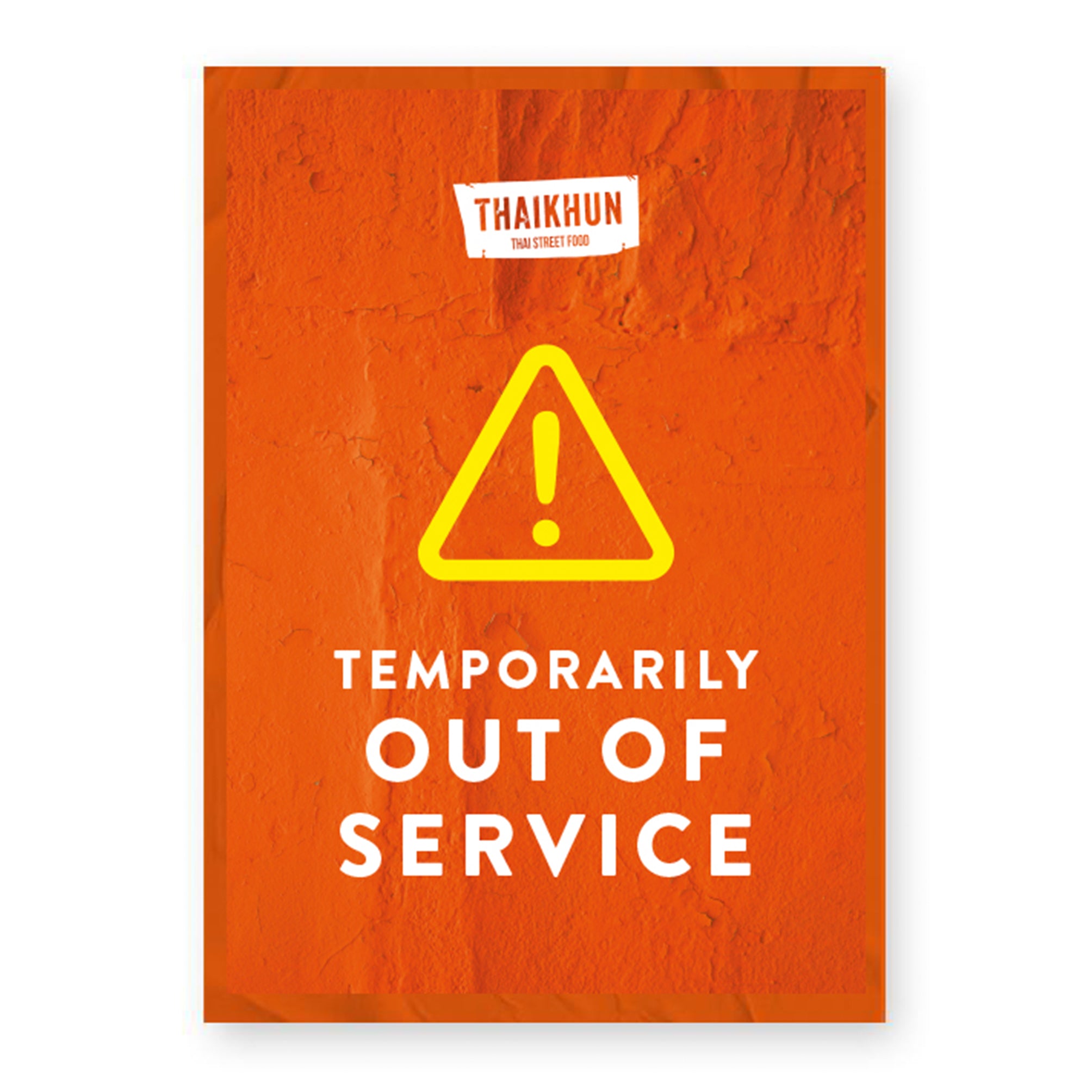 Thaikhun Out Of Use Poster