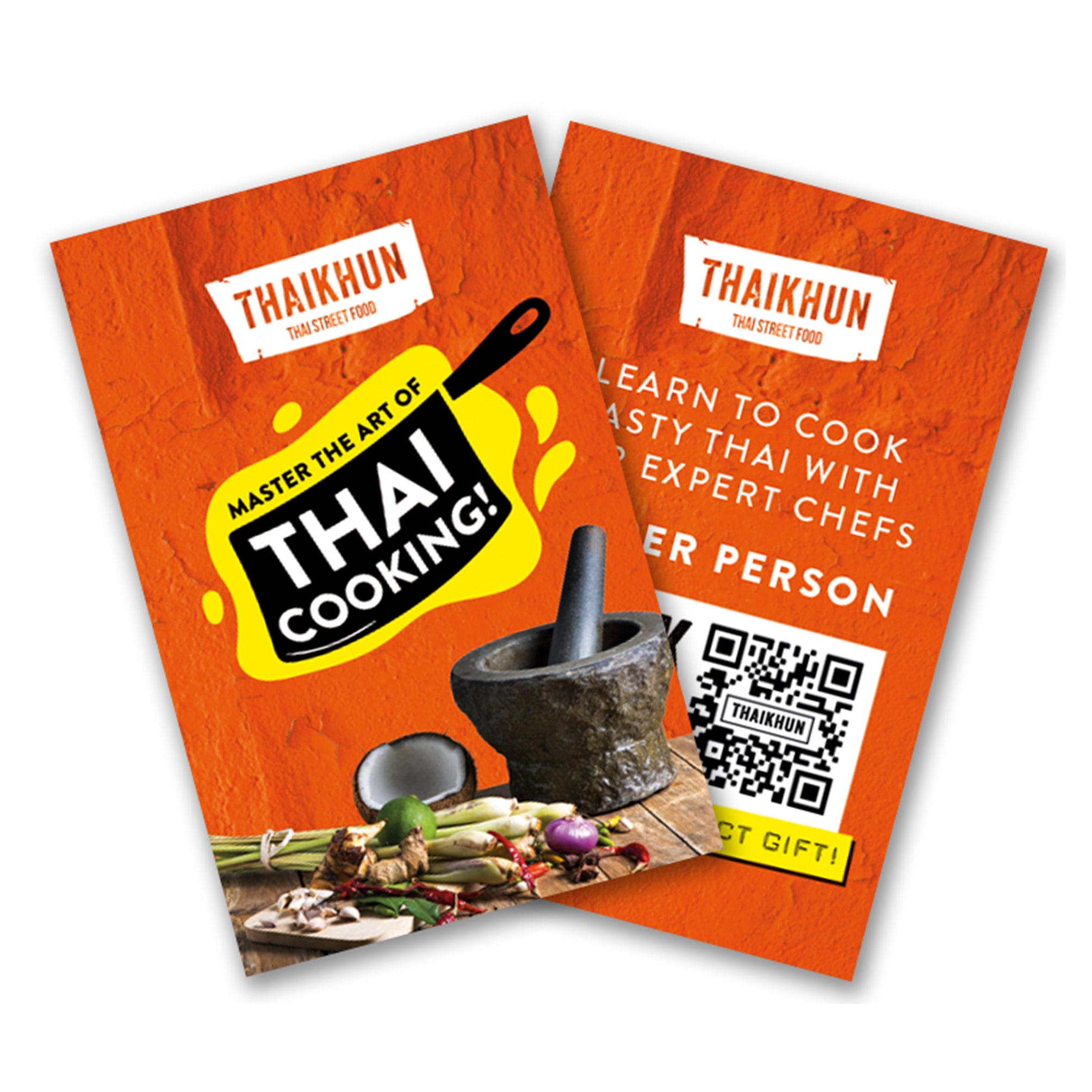 Thaikhun Cooking School Card