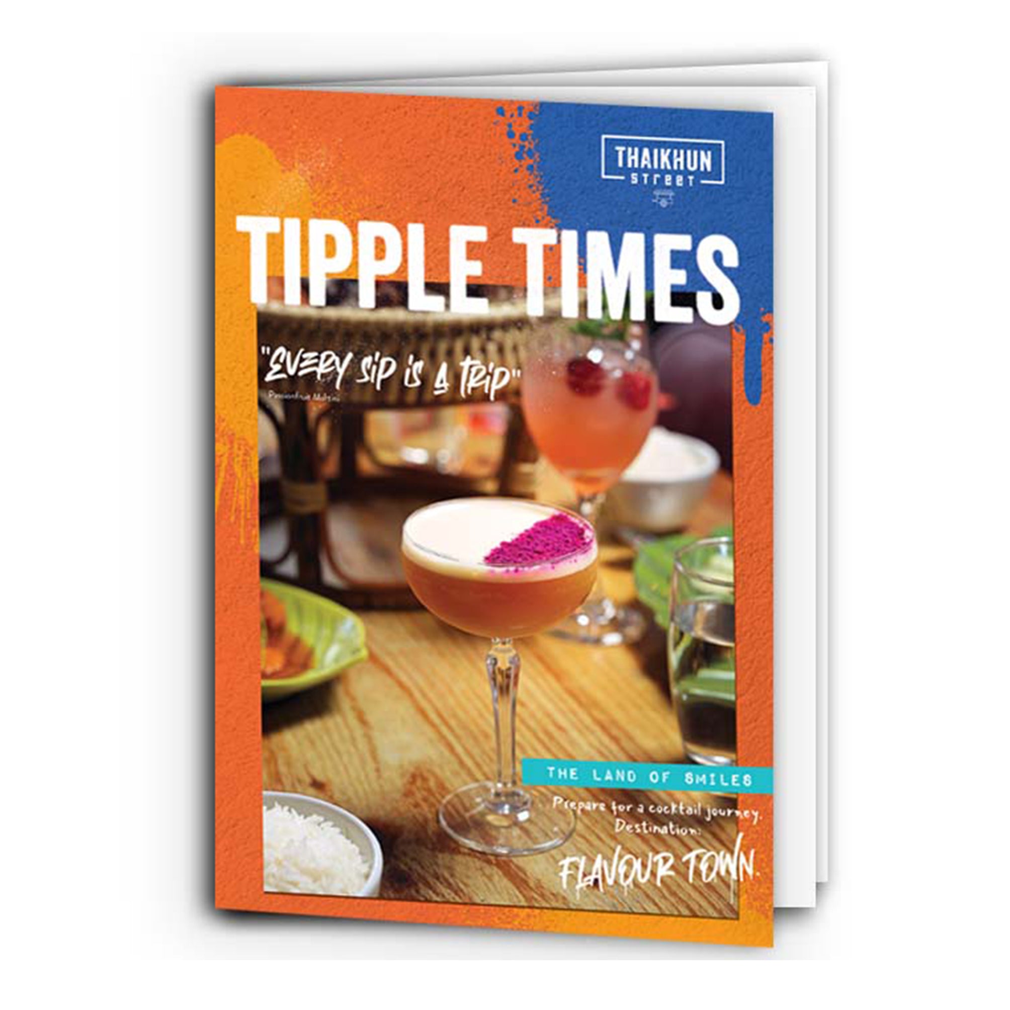 Thaikhun Street Drinks Menu